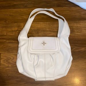 A simple Vera white purse
